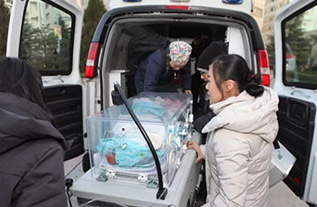 蓬安县妇婴监护型护送